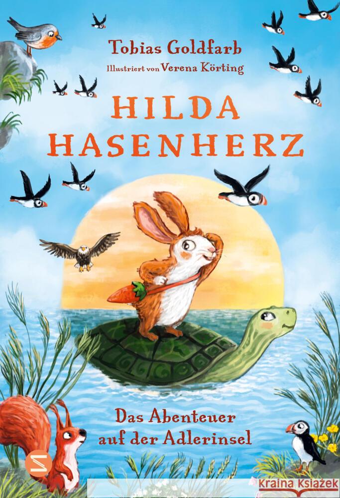 Hilda Hasenherz. Das Abenteuer auf der Adlerinsel (Hilda Hasenherz 2) Goldfarb, Tobias 9783505151262