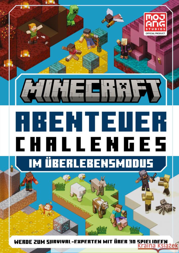 Minecraft Abenteuer Challenges Minecraft, Mojang AB 9783505152214 Schneiderbuch