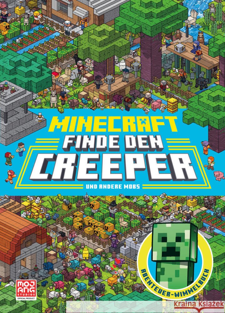 Minecraft Finde den Creeper Minecraft, Mojang AB 9783505153778 Schneiderbuch