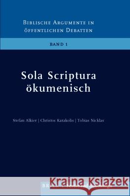 Sola Scriptura Ökumenisch Alkier, Stefan 9783506760388 Verlag Ferdinand Schoeningh