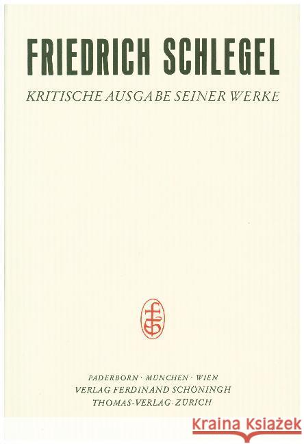 Fragmente Zur Poesie Und Literatur: Zweiter Teil Schlegel, Friedrich 9783506778178 Schöningh