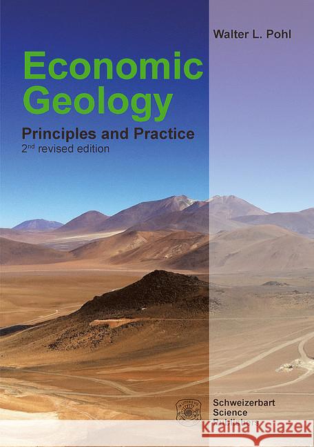 Economic Geology Pohl, Walter L. 9783510654352