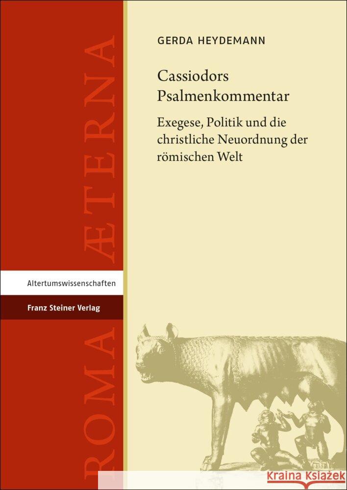 Cassiodors Psalmenkommentar Heydemann, Gerda 9783515135924