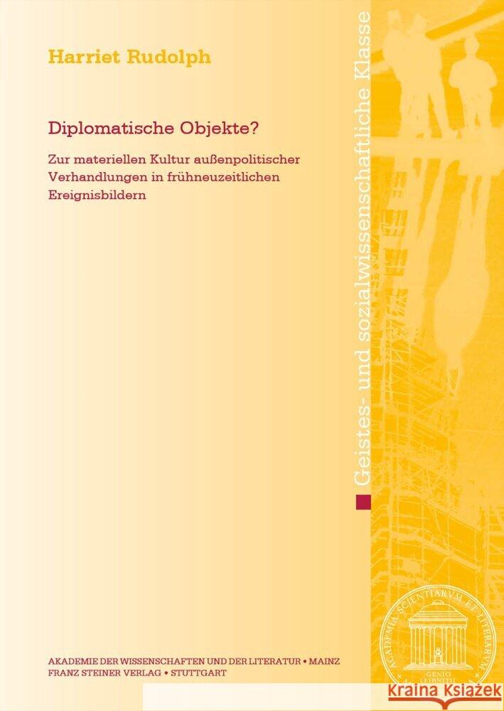 Diplomatische Objekte? Rudolph, Harriet 9783515137294