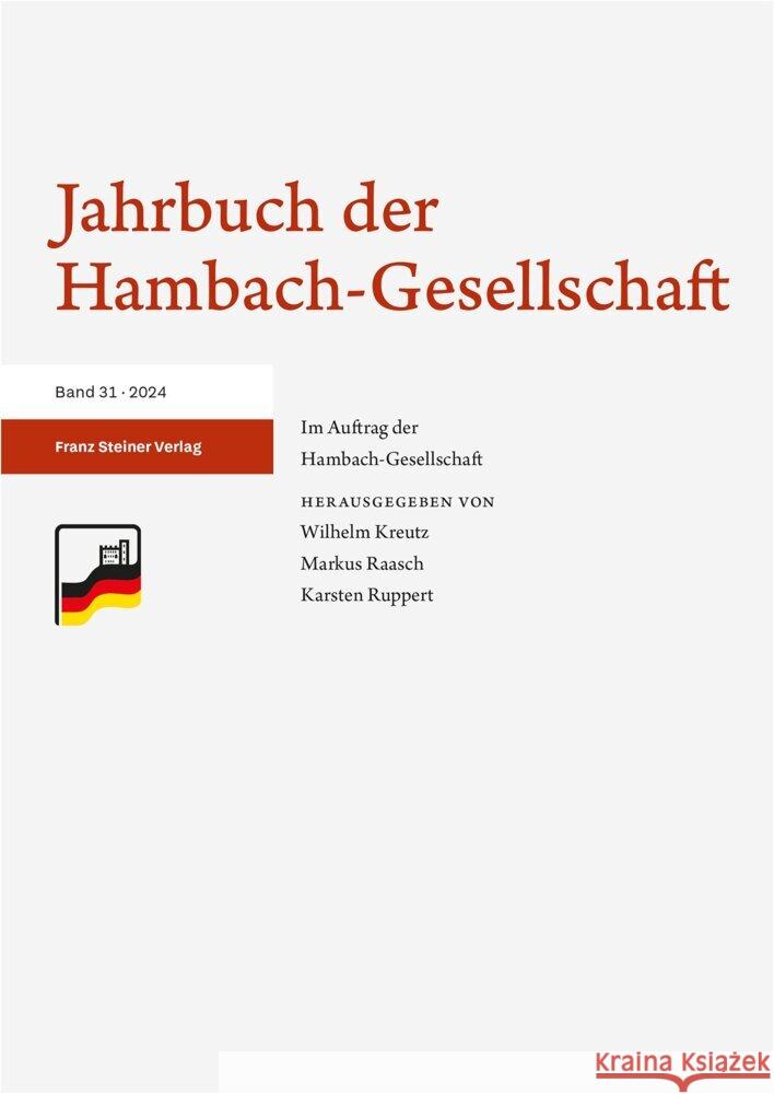Jahrbuch der Hambach-Gesellschaft 31 (2024)  9783515139779 Franz Steiner Verlag