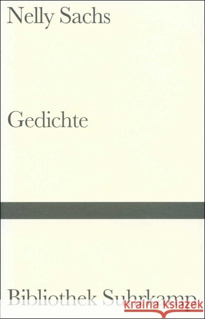 Gedichte Sachs, Nelly Domin, Hilde  9783518015490 Suhrkamp
