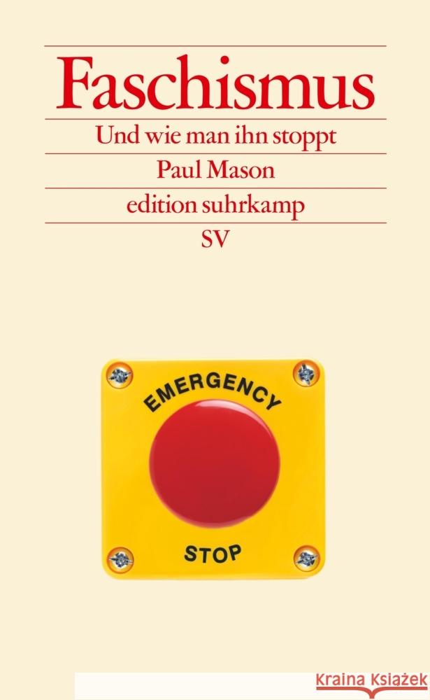 Faschismus Mason, Paul 9783518029770 Suhrkamp