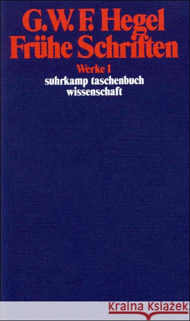 Werke in 20 Bänden mit Registerband Hegel, Georg W. Fr.   9783518097182 Suhrkamp