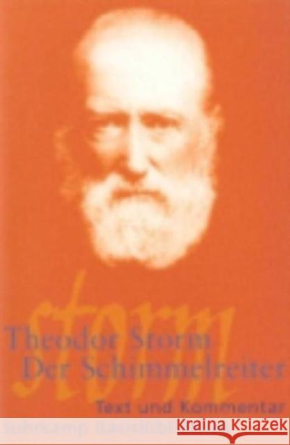 Der Schimmelreiter Theodor Storm 9783518188095 Suhrkamp Verlag