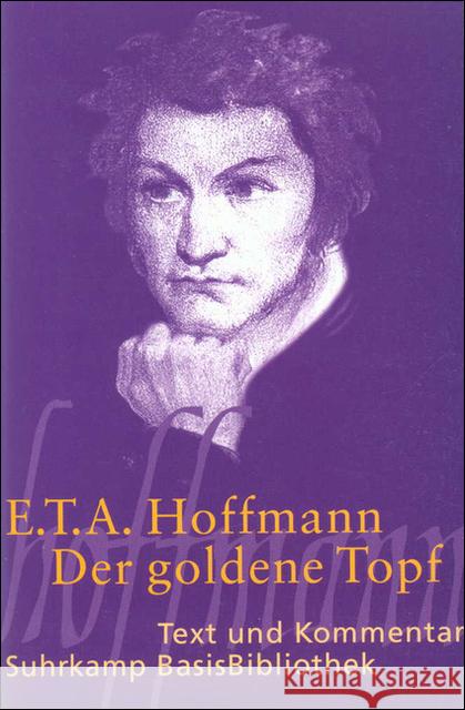 Der goldene Topf : Ein Märchen aus der neuen Zeit. Text und Kommentar Hoffmann, Ernst Th. A. Braun, Peter  9783518188316 Suhrkamp