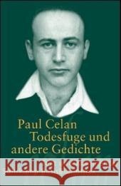 Todesfuge und andere Gedichte : Text und Kommentar Celan, Paul Wiedemann, Barbara  9783518188590