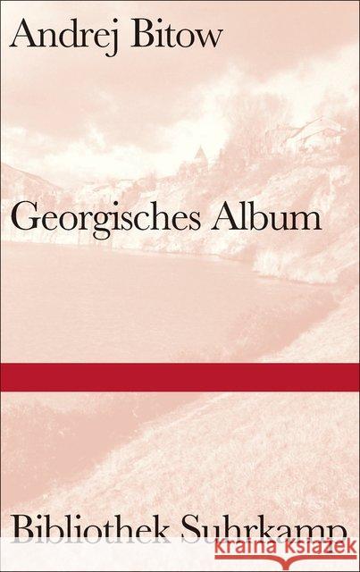 Georgisches Album Bitow, Andrej 9783518224984 Suhrkamp