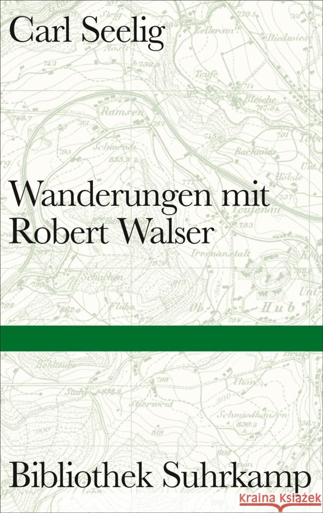 Wanderungen mit Robert Walser Seelig, Carl 9783518225219