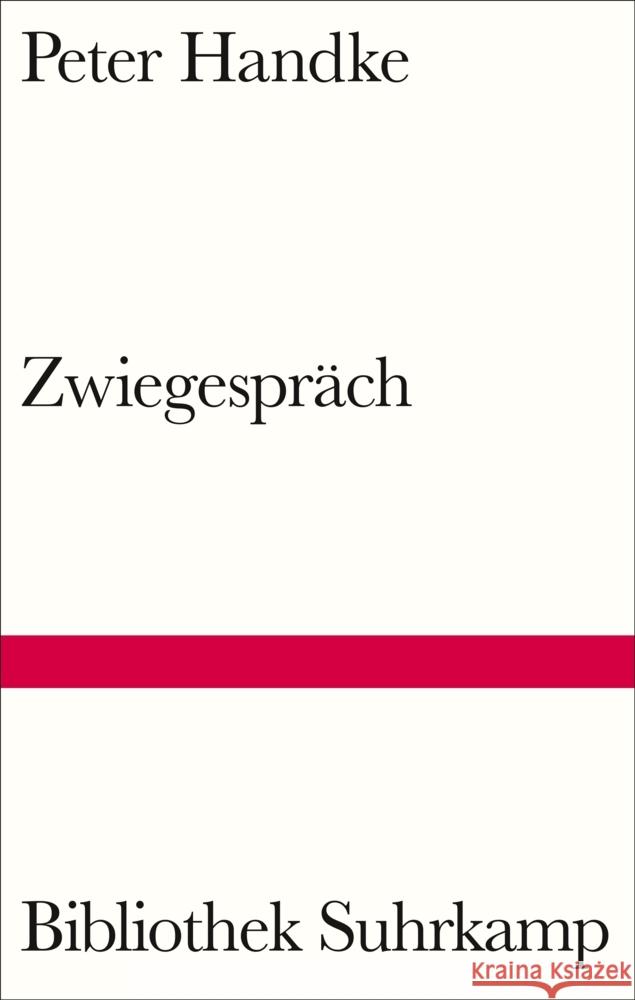 Zwiegespräch Handke, Peter 9783518225363