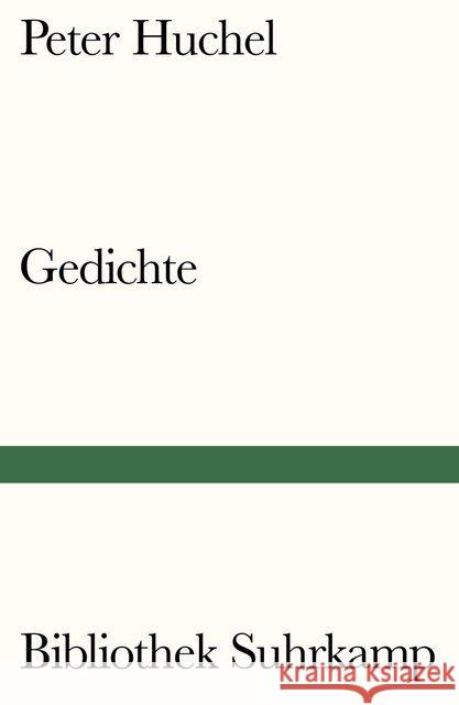 Gedichte Huchel, Peter 9783518240793