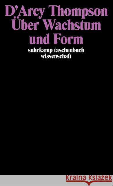 Über Wachstum und Form Thompson, D'Arcy Wentworth 9783518280102