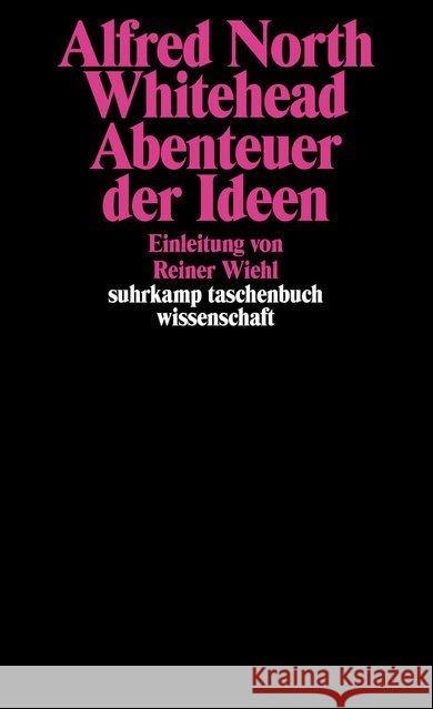 Abenteuer der Ideen Whitehead, Alfred North 9783518290989