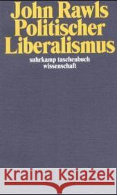 Politischer Liberalismus Rawls, John   9783518292426 Suhrkamp