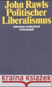 Politischer Liberalismus Rawls, John   9783518292426