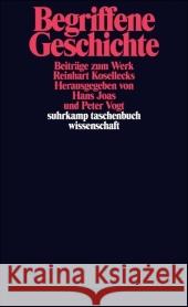 Begriffene Geschichte : Beiträge zum Werk Reinhart Kosellecks Joas, Hans Vogt, Peter  9783518295274 Suhrkamp