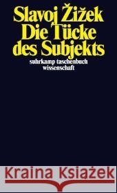 Die Tücke des Subjekts Zizek, Slavoj   9783518295618 Suhrkamp