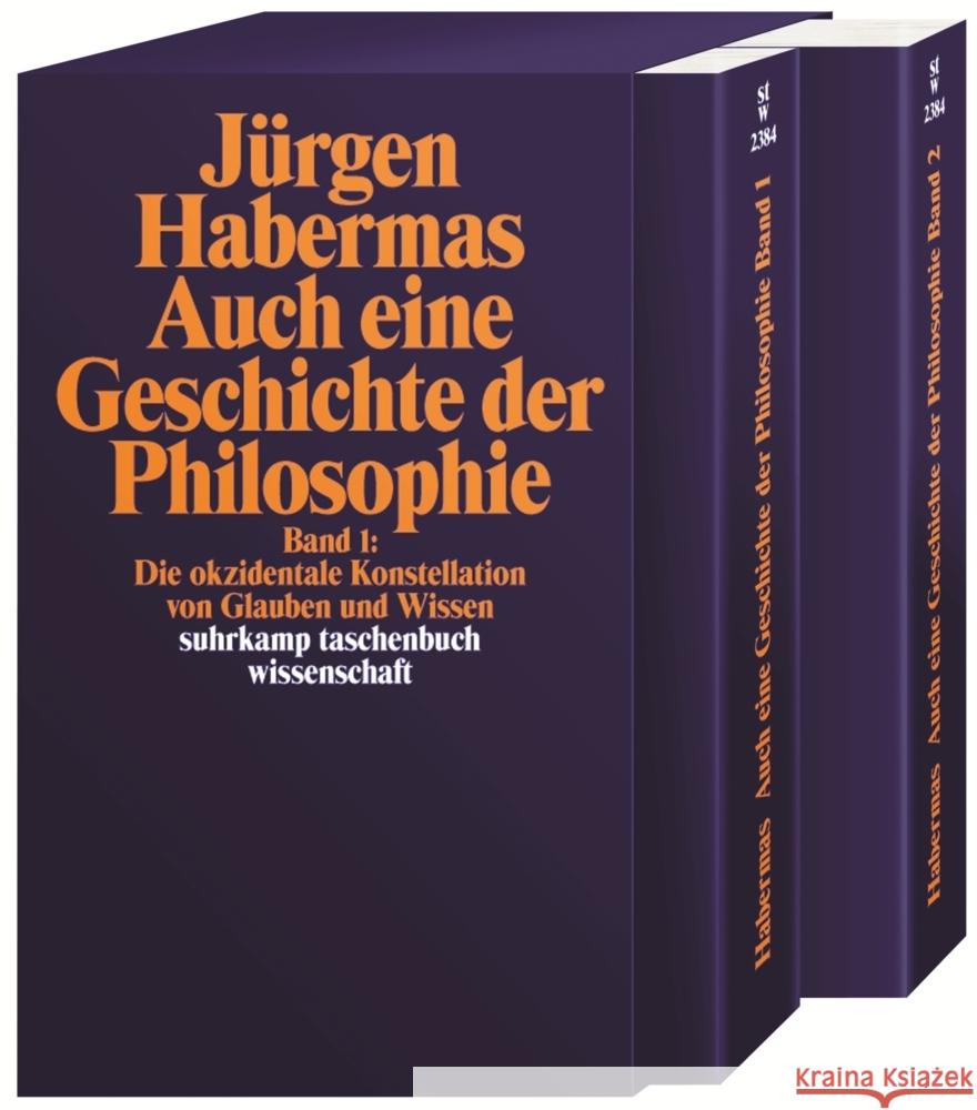 Auch eine Geschichte der Philosophie Habermas, Jürgen 9783518299845