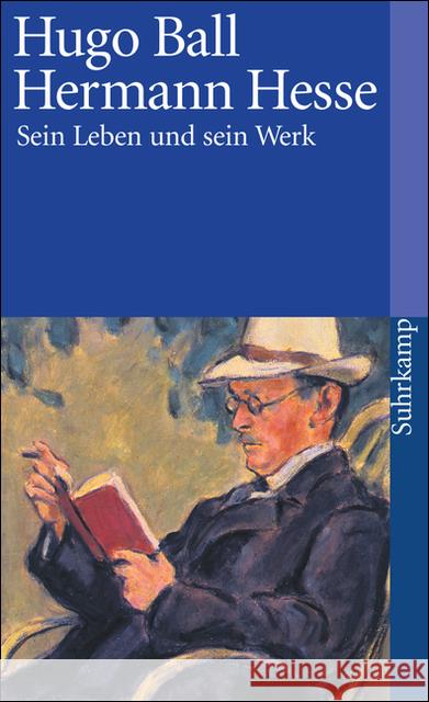 Hermann Hesse Hugo Ball 9783518368855 Suhrkamp Verlag