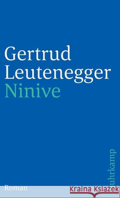 Ninive Leutenegger, Gertrud 9783518371855 Suhrkamp