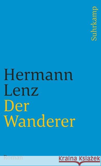 Der Wanderer Lenz, Hermann 9783518379929 Suhrkamp