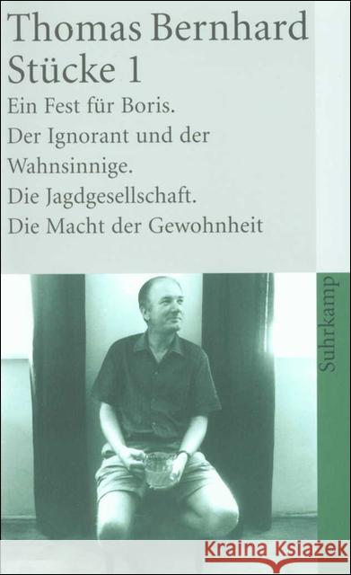 Stucke 1 Thomas Bernhard 9783518380246 Suhrkamp Verlag