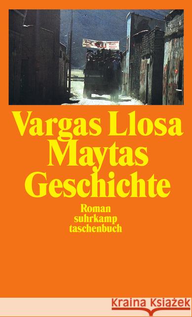 Maytas Geschichte : Roman Vargas Llosa, Mario Wehr, Elke  9783518381052 Suhrkamp