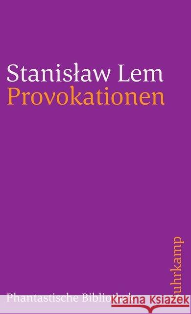 Provokationen Lem, Stanislaw 9783518382738