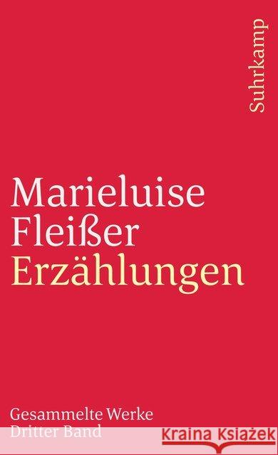 Gesammelte Werke. Bd.3 Fleißer, Marieluise 9783518387764 Suhrkamp