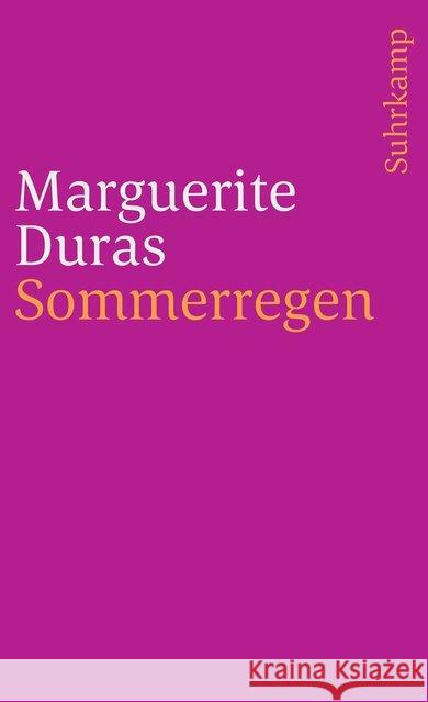 Sommerregen Duras, Marguerite 9783518387849