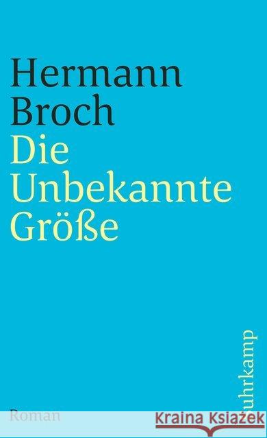 Kommentierte Werkausgabe. Romane und Erzählungen. Broch, Hermann 9783518388648