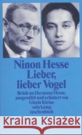 Lieber, lieber Vogel Hesse, Ninon 9783518398739 Suhrkamp