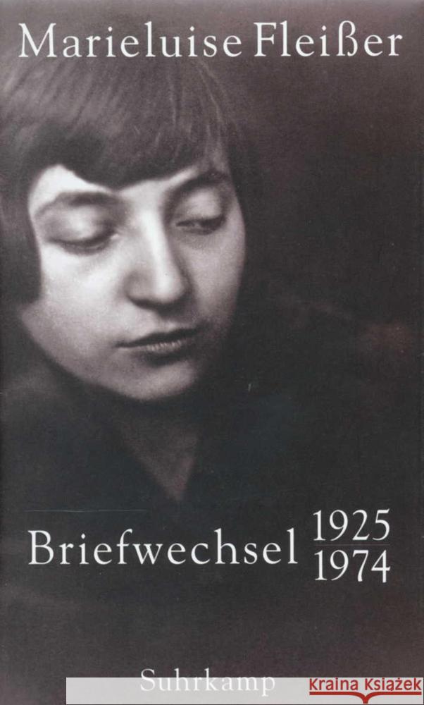 Briefwechsel 1925-1974 Fleißer, Marieluise 9783518412763 Suhrkamp Verlag