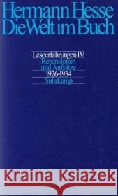 Rezensionen und Aufsätze aus den Jahren 1926-1934 Hesse, Hermann; Hesse, Hermann 9783518414873 Suhrkamp