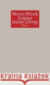 Enigma Emmy Göring Fritsch, Werner 9783518419519