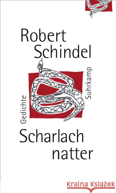 Scharlachnatter : Gedichte Schindel, Robert 9783518424865 Suhrkamp