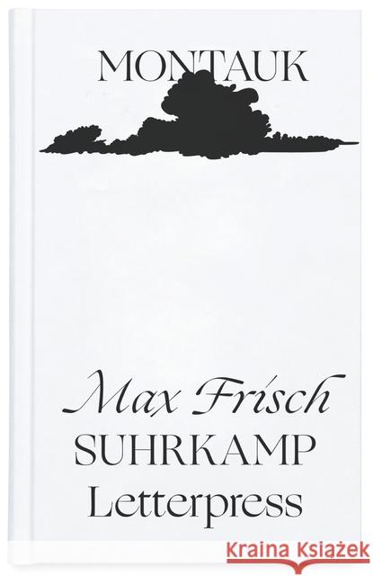 Montauk : Eine Erzählung Frisch, Max 9783518427484 Suhrkamp