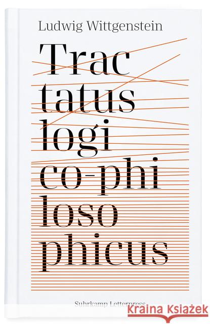 Tractatus logico-philosophicus - Logisch-philosophische Abhandlung Wittgenstein, Ludwig 9783518427514 Suhrkamp