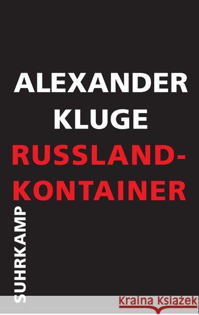 Russland-Kontainer Kluge, Alexander 9783518428924 Suhrkamp