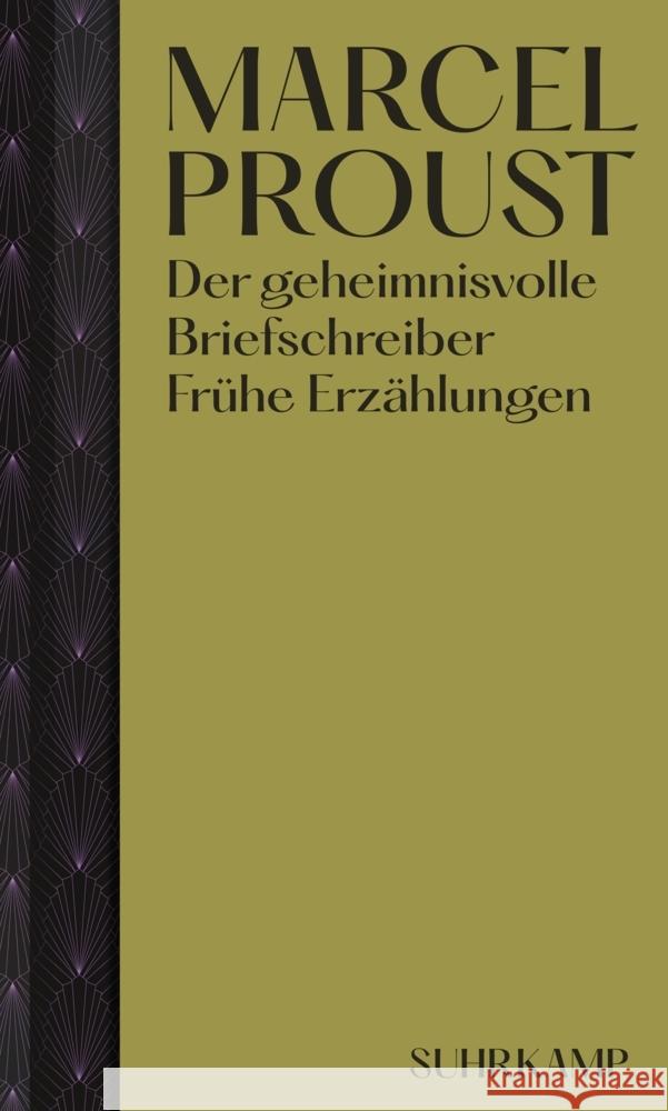 Der geheimnisvolle Briefschreiber Proust, Marcel 9783518429723 Suhrkamp Verlag