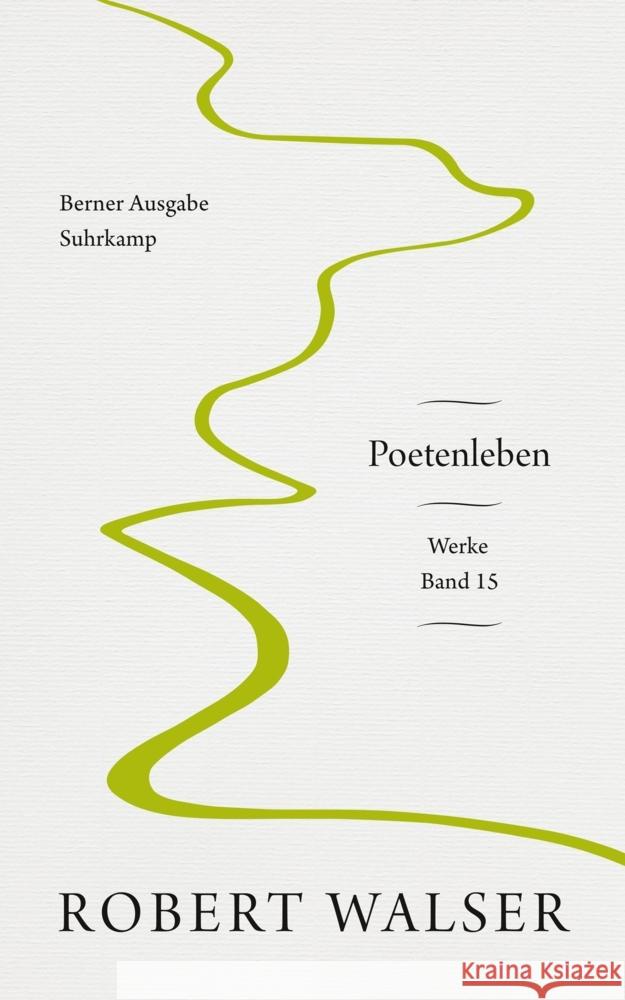 Werke. Berner Ausgabe. .15 Walser, Robert 9783518429969 Suhrkamp Verlag
