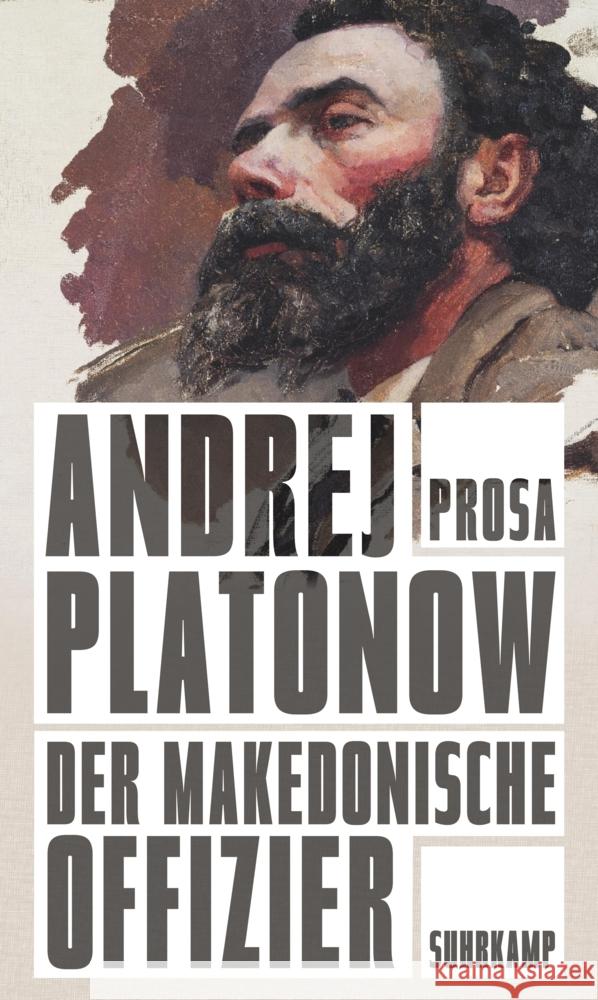 Der makedonische Offizier Platonow, Andrej 9783518430262