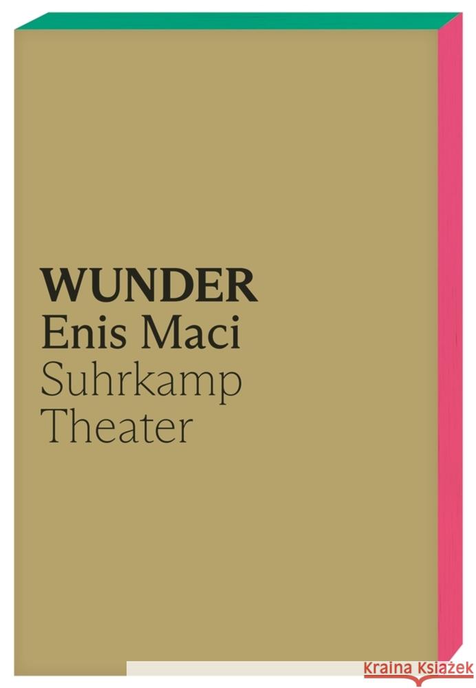 WUNDER Maci, Enis 9783518430309 Suhrkamp