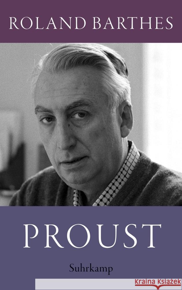 Proust Barthes, Roland 9783518430743 Suhrkamp