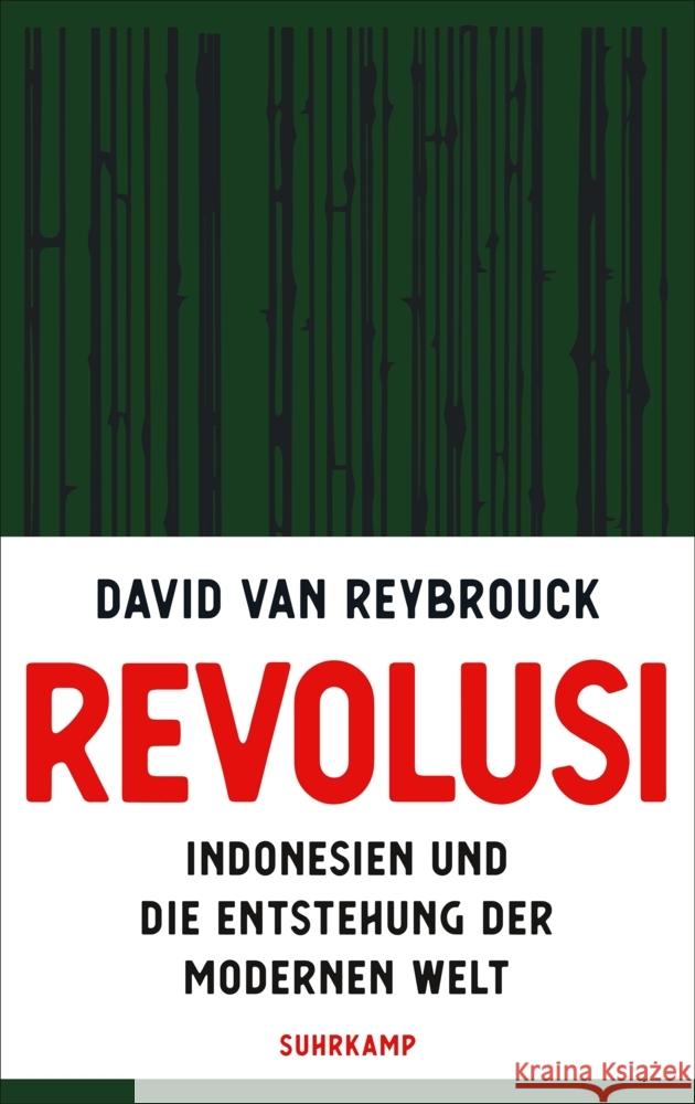 Revolusi Reybrouck, David van 9783518430927 Suhrkamp