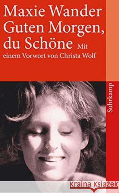 Guten Morgen, du Schone Maxie Wander 9783518459621 Suhrkamp Verlag